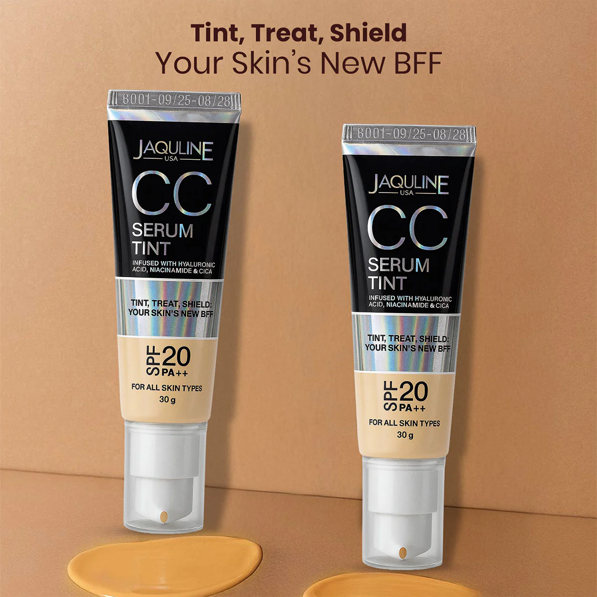Jaquline USA CC Serum Tint(30g) Beige 01 - Image 6
