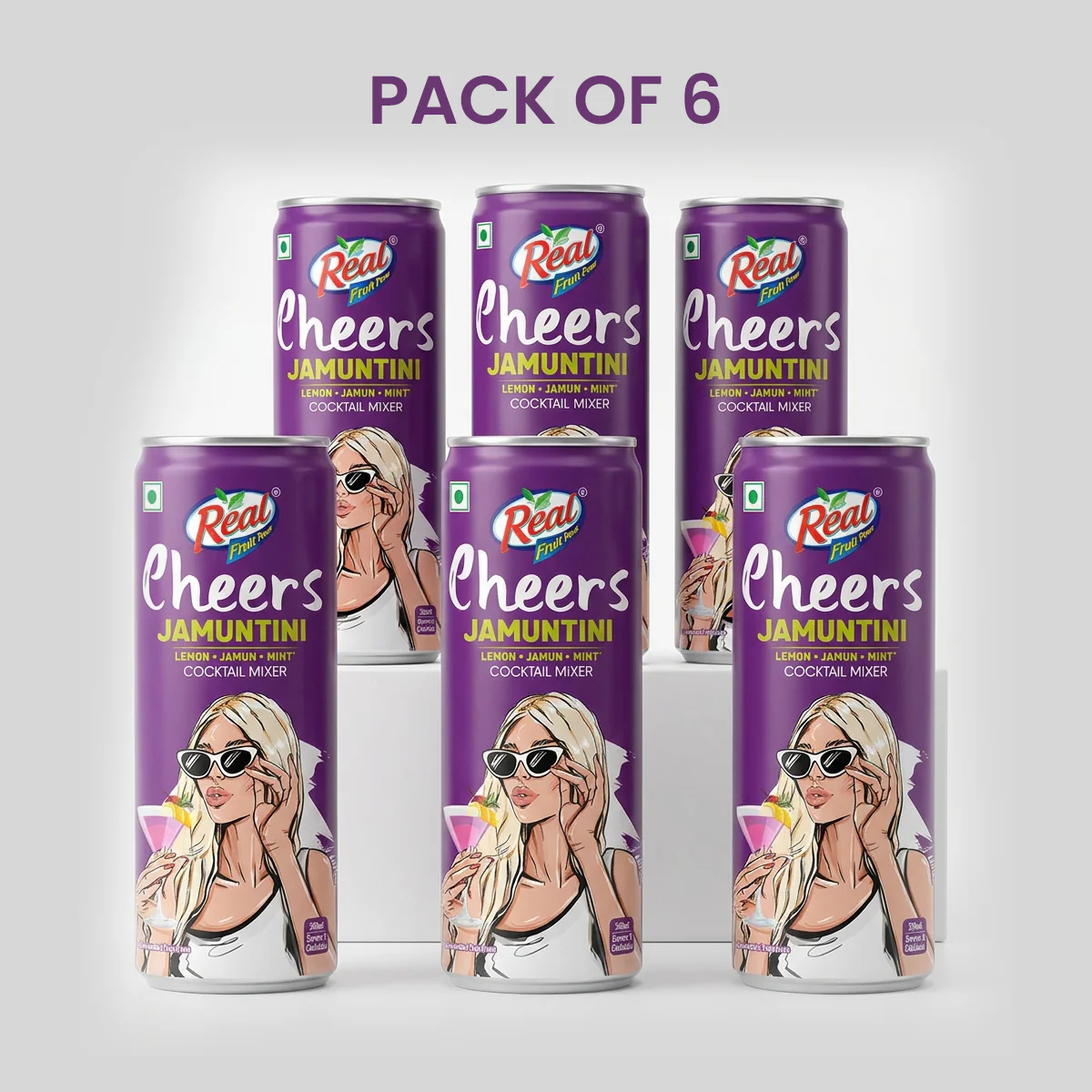 Real Cheers Jamuntini 250ml - Image 4